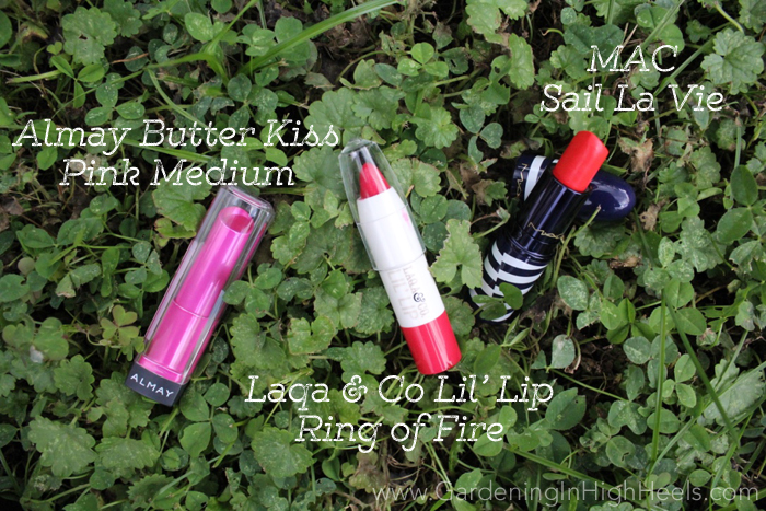 Bright lipsticks that are perfect for summer.