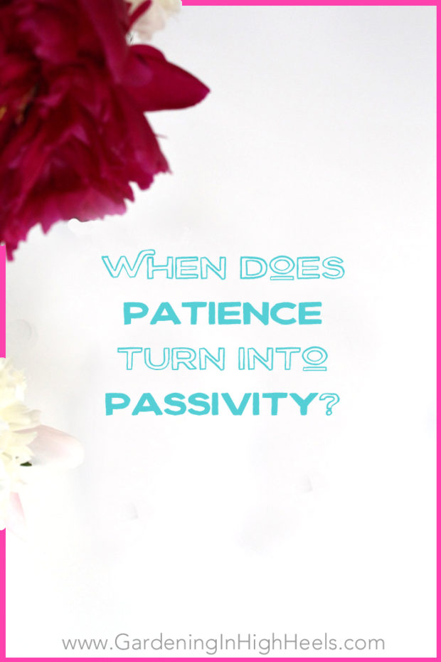 When does patience turn into passivity? At what point point do you just let people walk all over you at their own pace in the name of "patience"? The answer is boundaries!